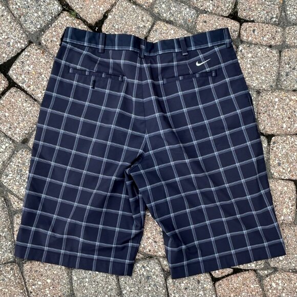 Nike Golf Shorts Plaid Men Sz 34 - Picture 5 of 6